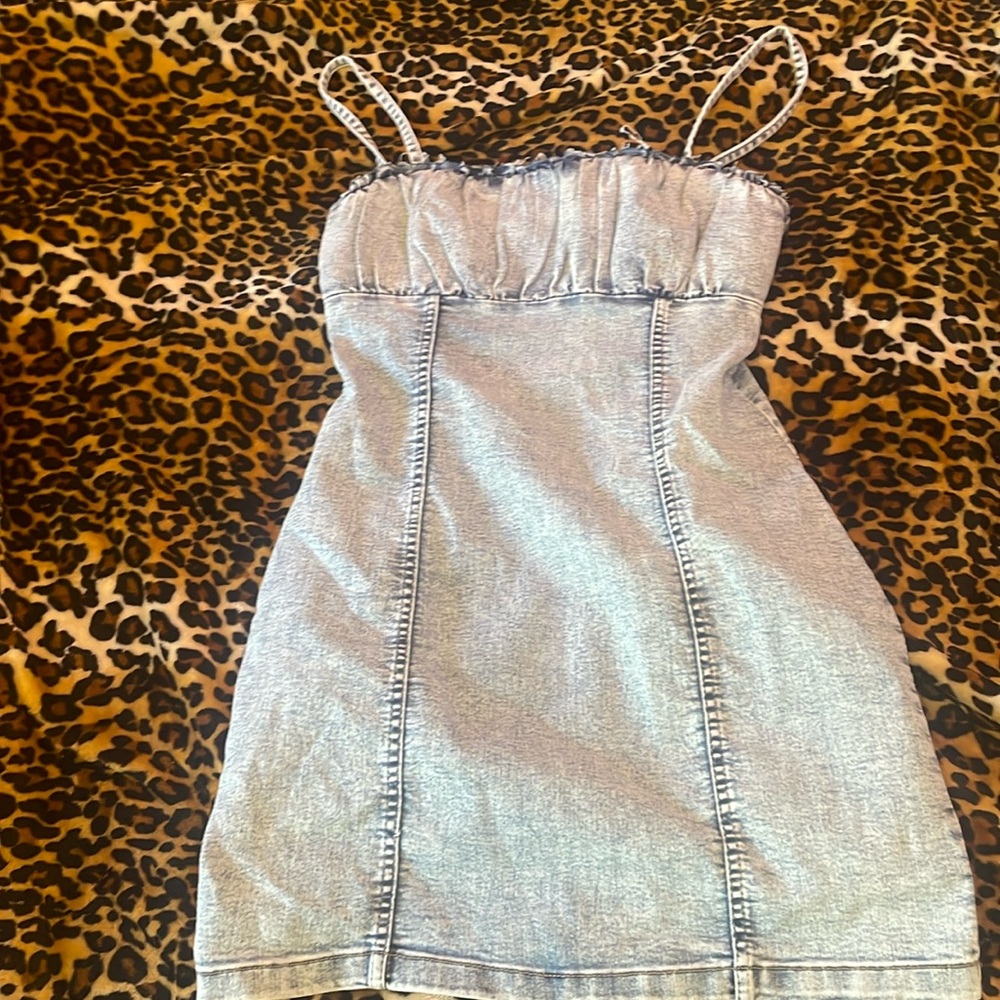 Denim dress